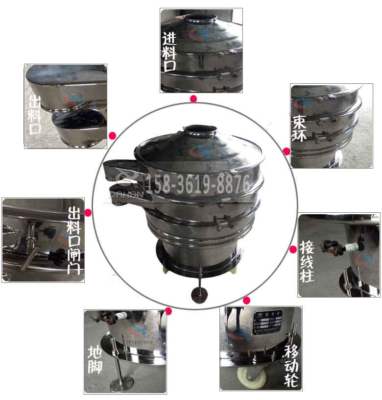 振動(dòng)篩分機(jī)細(xì)節(jié)圖